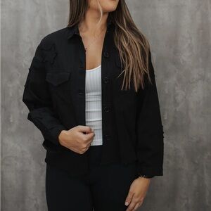Newbury Lightweight Jacket in Black NWT